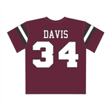 Zaiden Davis #34 Crimson Fan Jersey