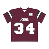 Zaiden Davis #34 Crimson Fan Jersey