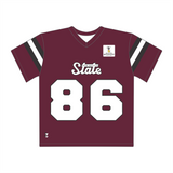 Jerry Lydiatt #86 Crimson Fan Jersey