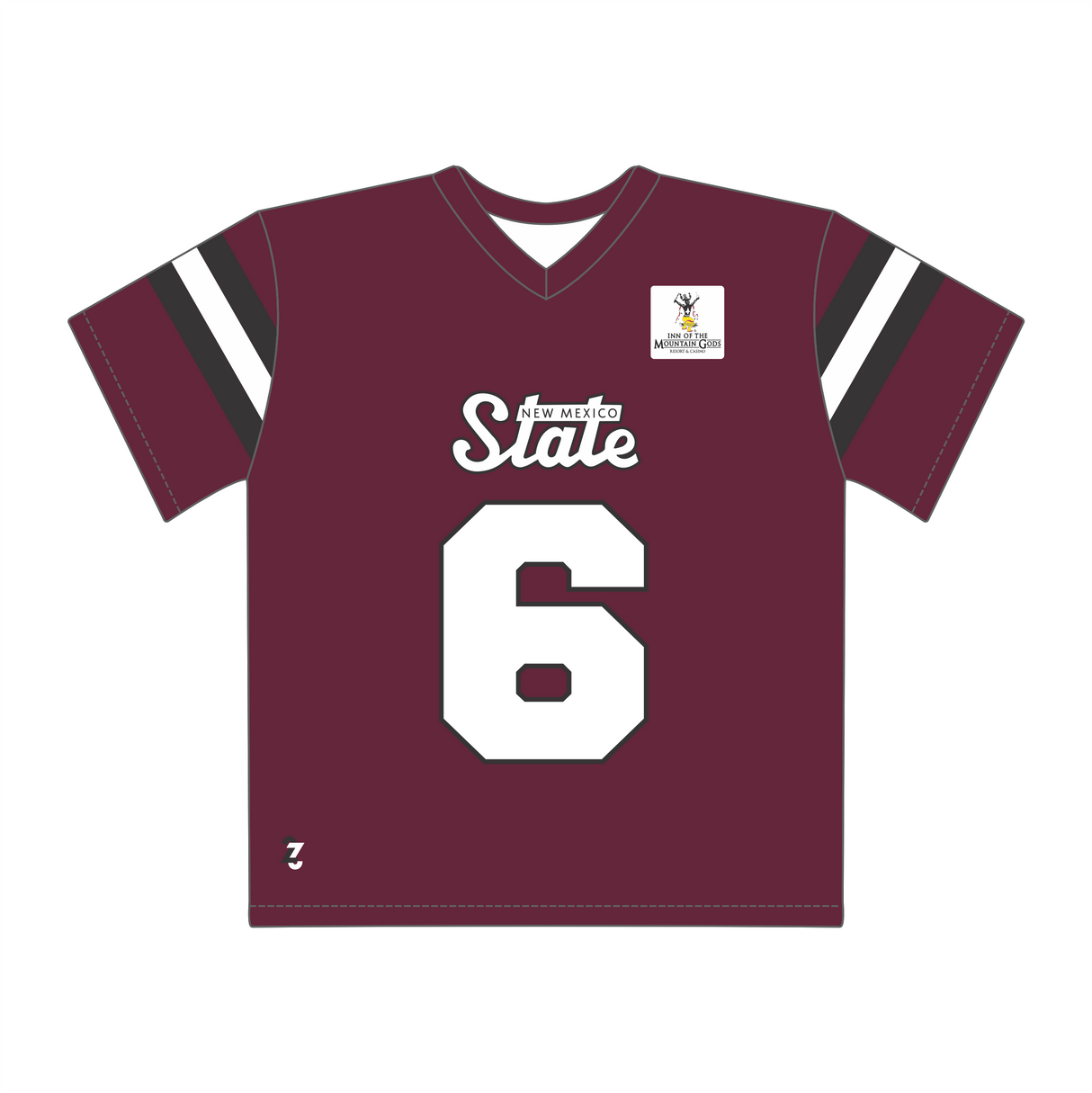 Brodrick Malone-Bradford #6 Crimson Fan Jersey