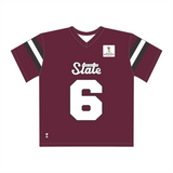 Brodrick Malone-Bradford #6 Crimson Fan Jersey