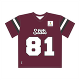 JaDarius Sanders #81 Crimson Fan Jersey