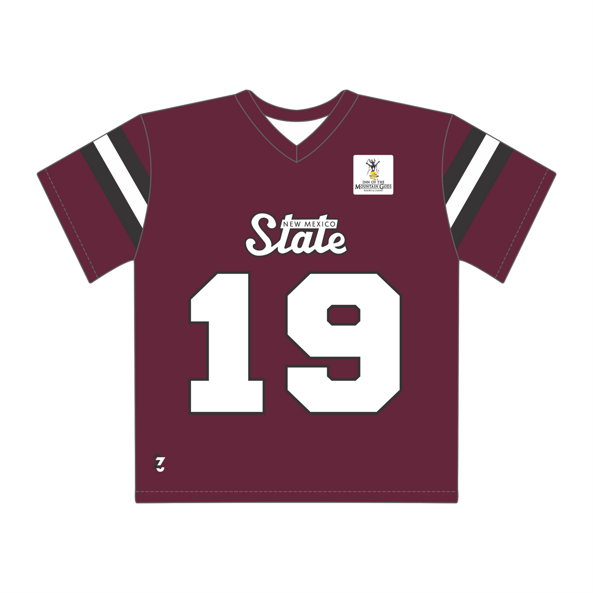 Garrett Stennett #19 Crimson Replica Jersey