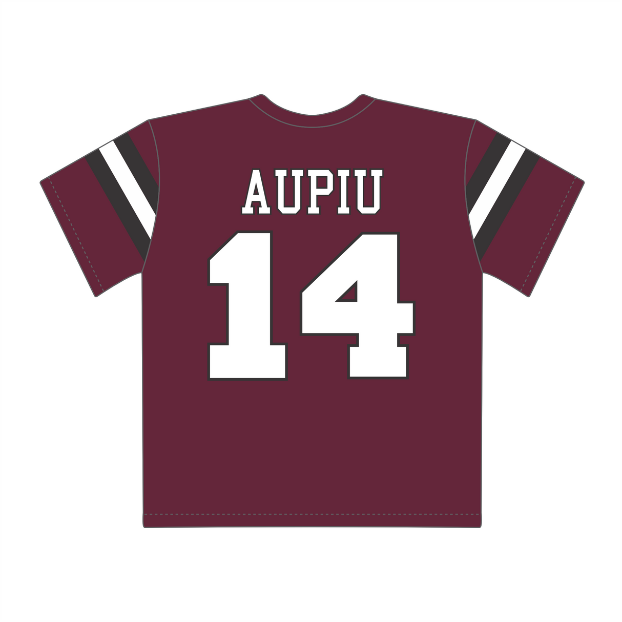 Sone Aupiu #14 Crimson Fan Jersey