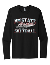 Xophia Venegas #20 Softball Stitched Long Sleeve Tee