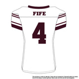 Logan Fife #4 White Replica Jersey