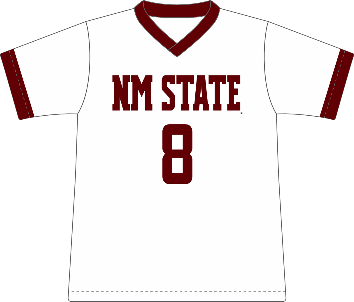 Marlee Cavitt #8 Soccer Replica Jersey