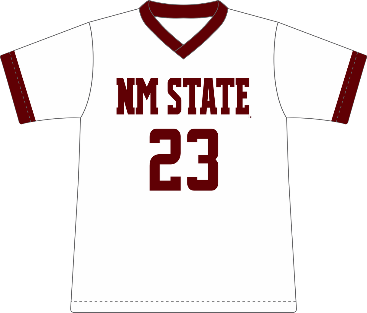 Meredith Scott #23 Soccer Replica Jersey