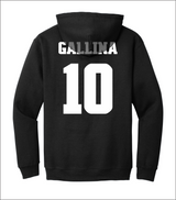 Logan Gallina #10 Baseball Stitched Hoodie