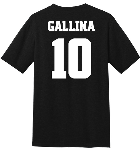 Logan Gallina #10 Baseball Stitched Tee