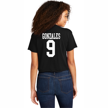 Mya Gonzales #9 NIL Retro Crop Tee