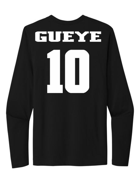 Sabou Gueye #10 Women's Basketball NM State Long Sleeve Tee