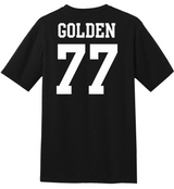 Jacob Golden #77 Football Tee