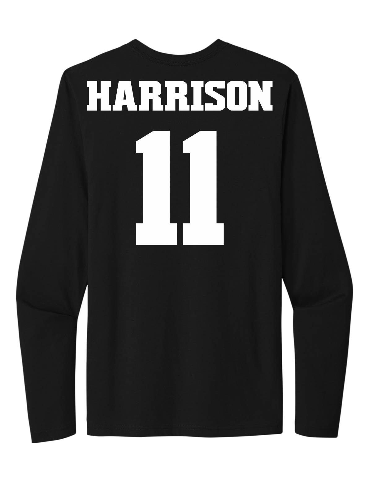 Dallin Harrison #11 Baseball Stitched Long Sleeve Tee