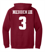 Trey Hedden III #3 Football Hoodie