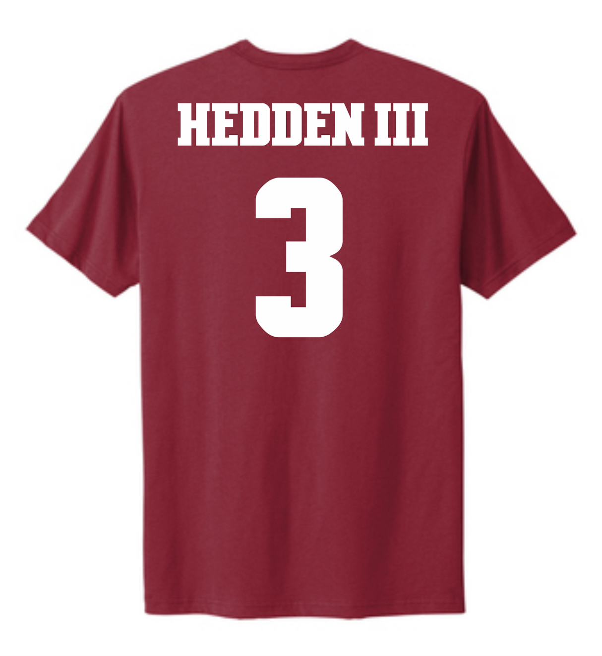 Trey Hedden III #3 Football NM State Tee
