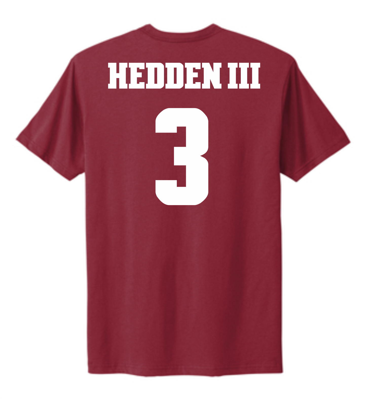 Trey Hedden III #3 Football NM State Tee