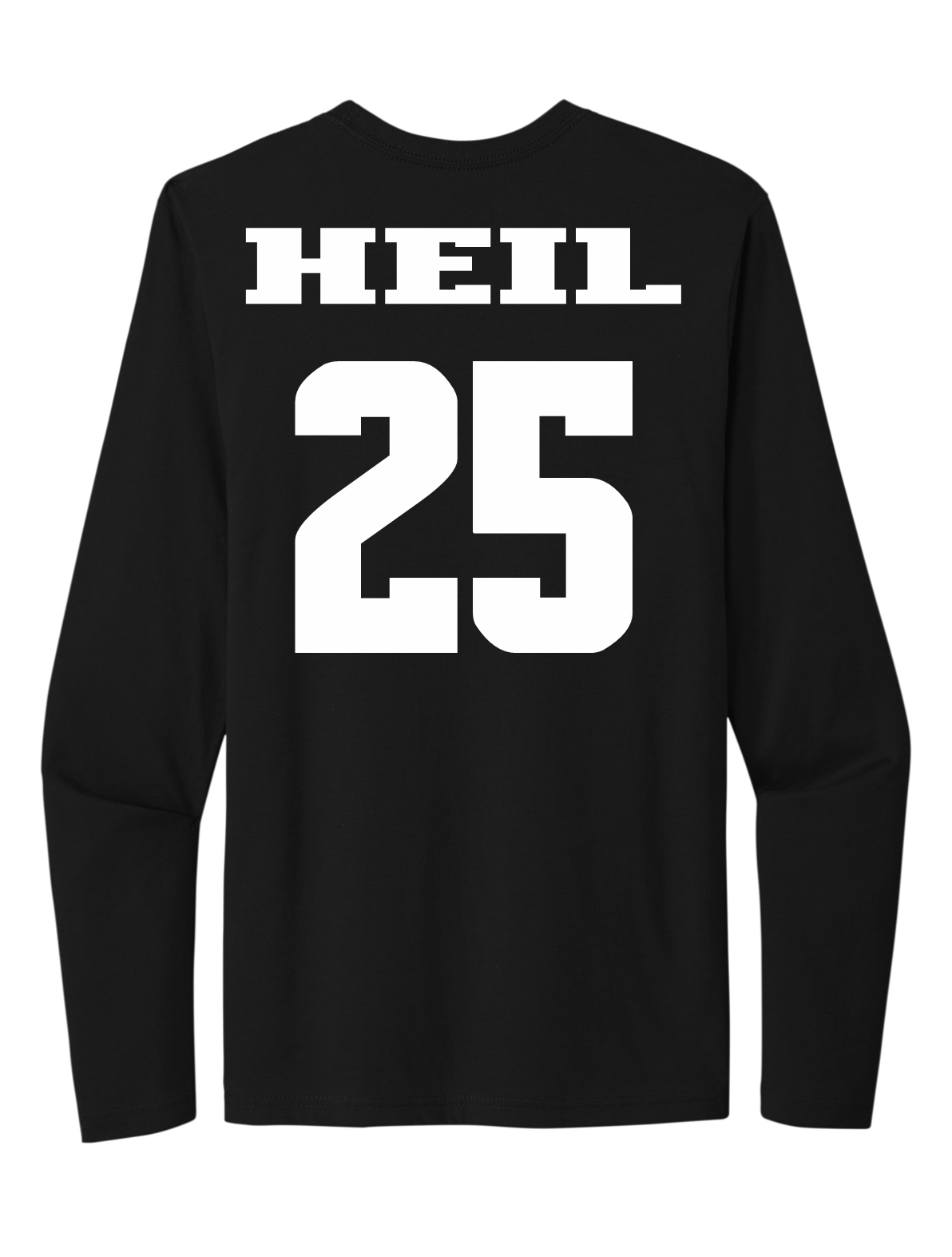 Jaxon Heil #25 Football Long Sleeve
