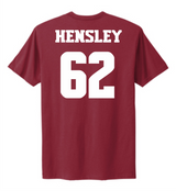 Ezra Hensley #62 Football NM State Tee