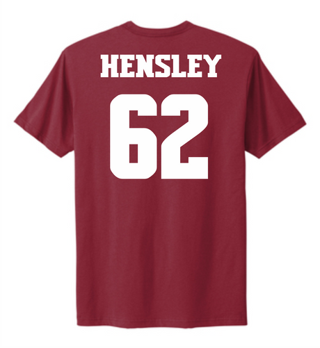 Ezra Hensley #62 Football NM State Tee