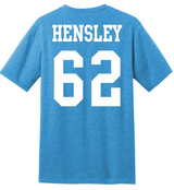 Ezra Hensley #62 Football Tee