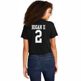 Deuce Hogan II #2 NIL Retro Crop Tee