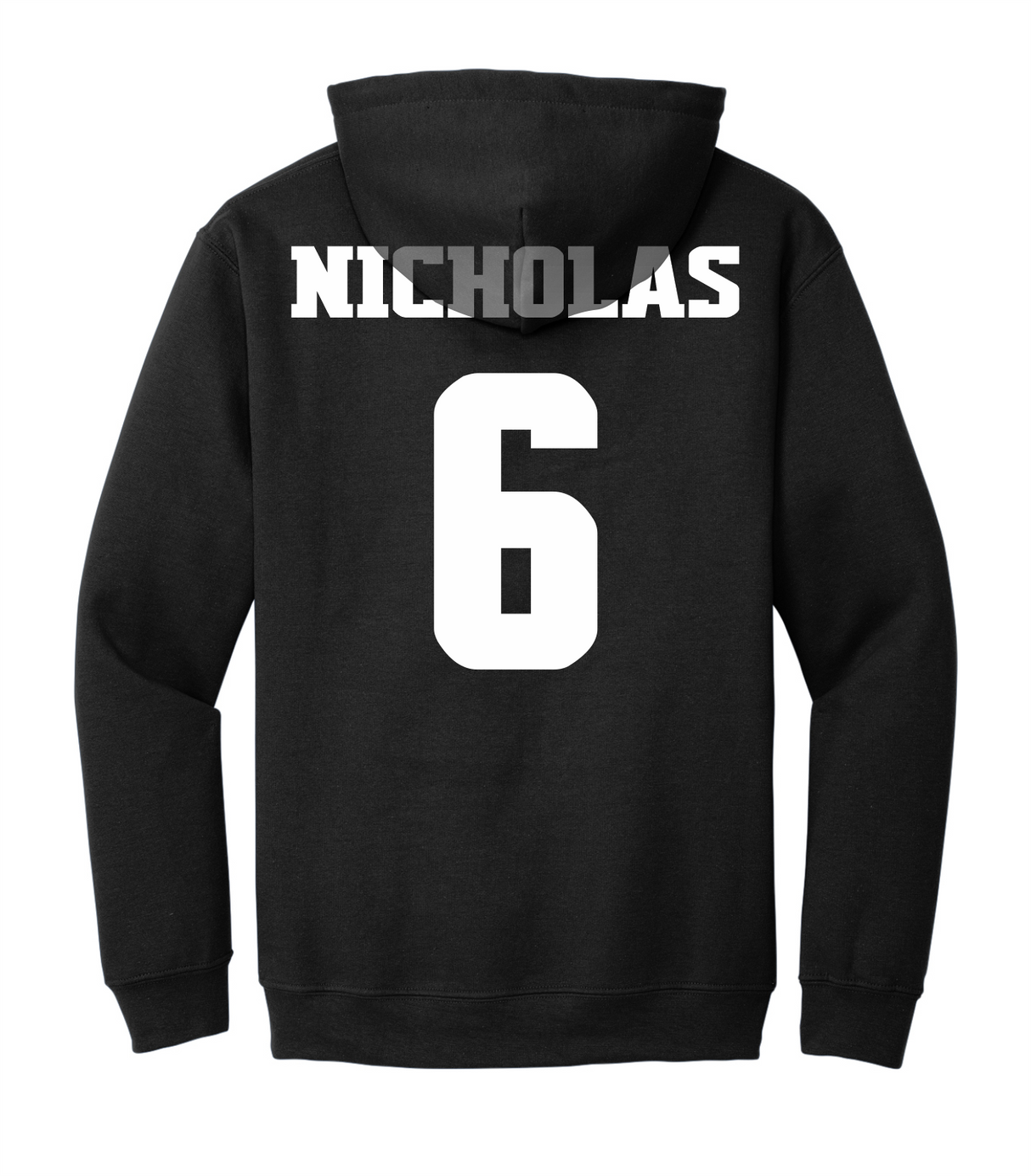 Emmy Nicholas #6 Volleyball Stitched Hoodie