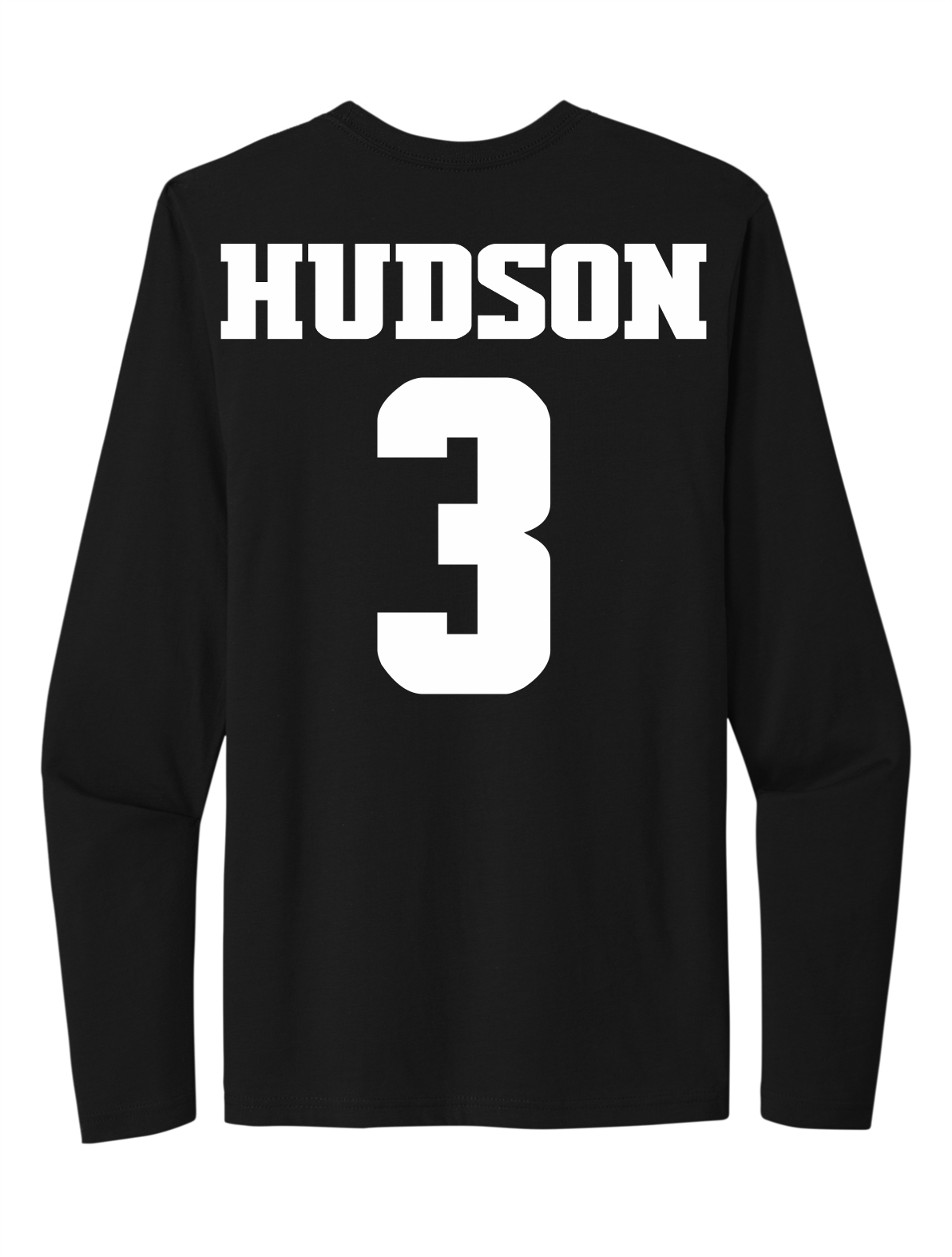 Keira Hudson #3 Women's Basketball NM State Long Sleeve Tee