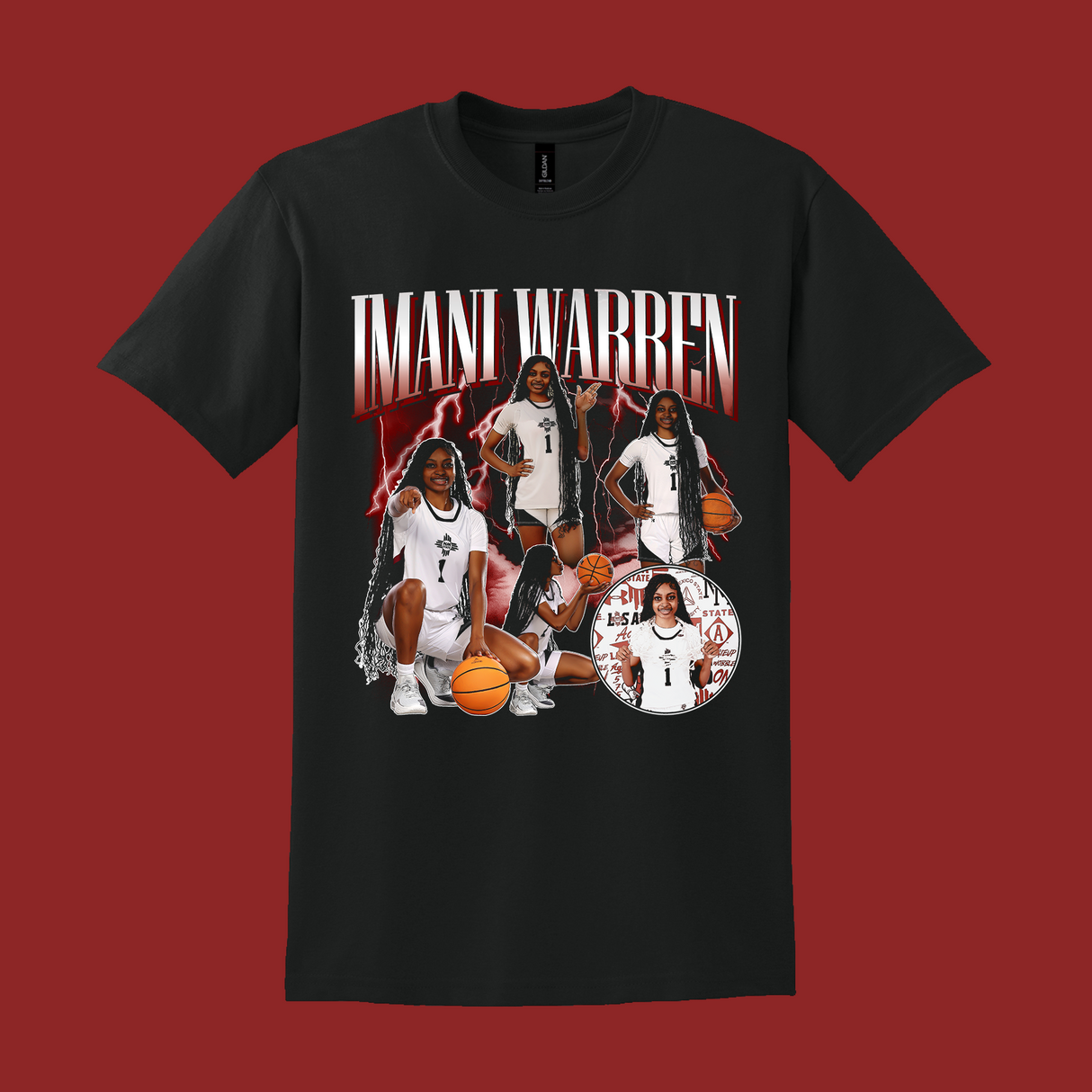 Imani Warren #1 Signature Series Tee