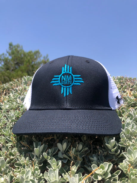 NM State Teal Zia UA Cap