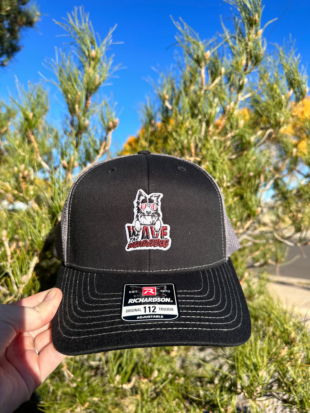 Wave the Wonder Dog Trucker