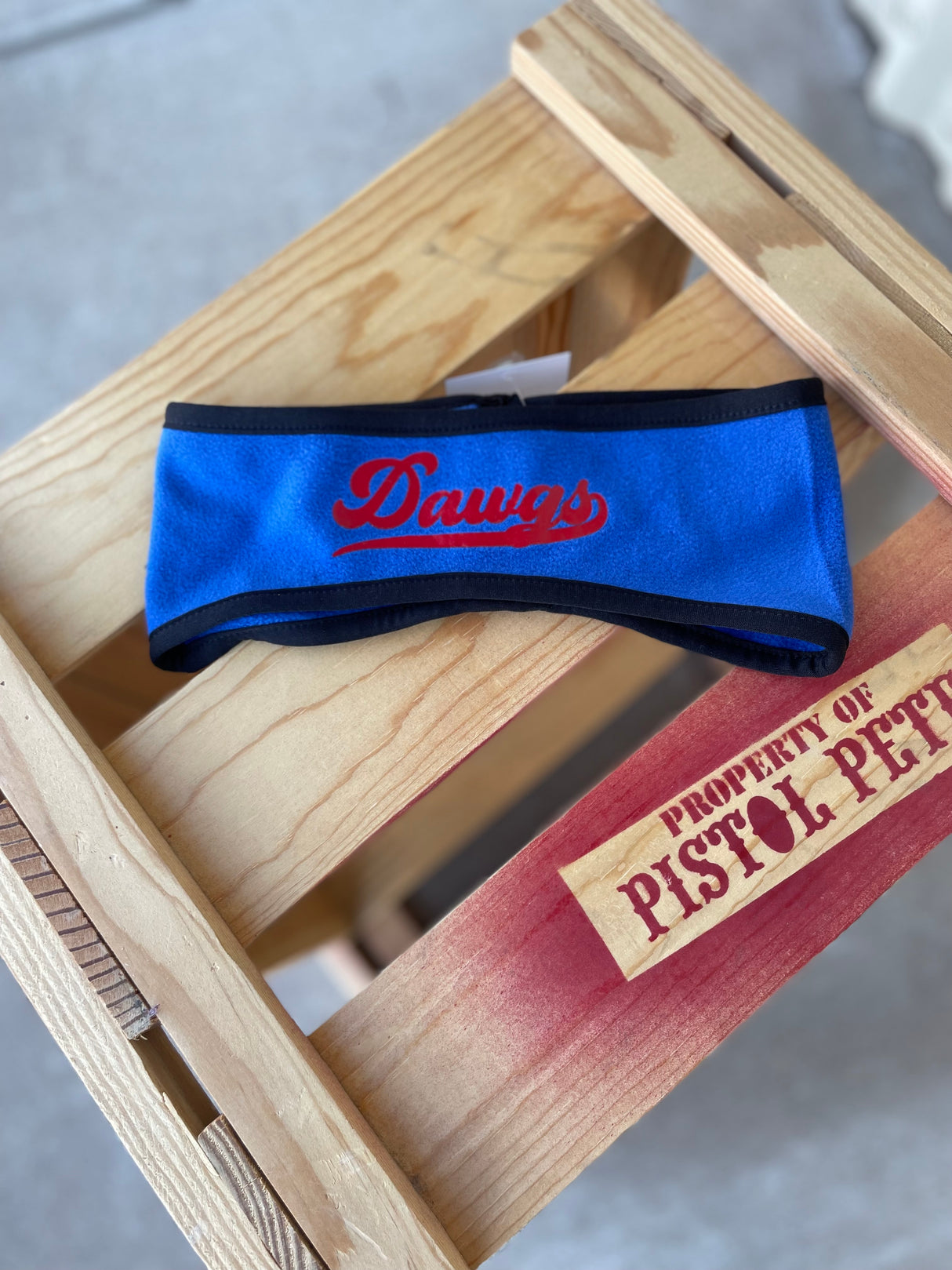 LC Dawgs Two-Colored Fleece Headband