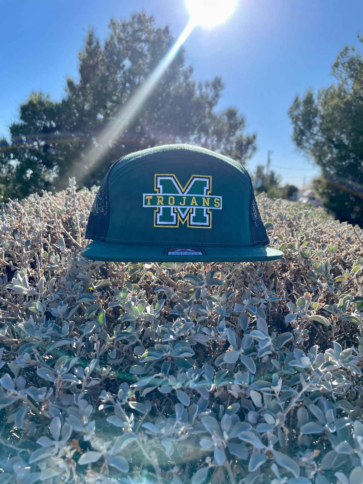 MHS Trojans Flatbill Snapback