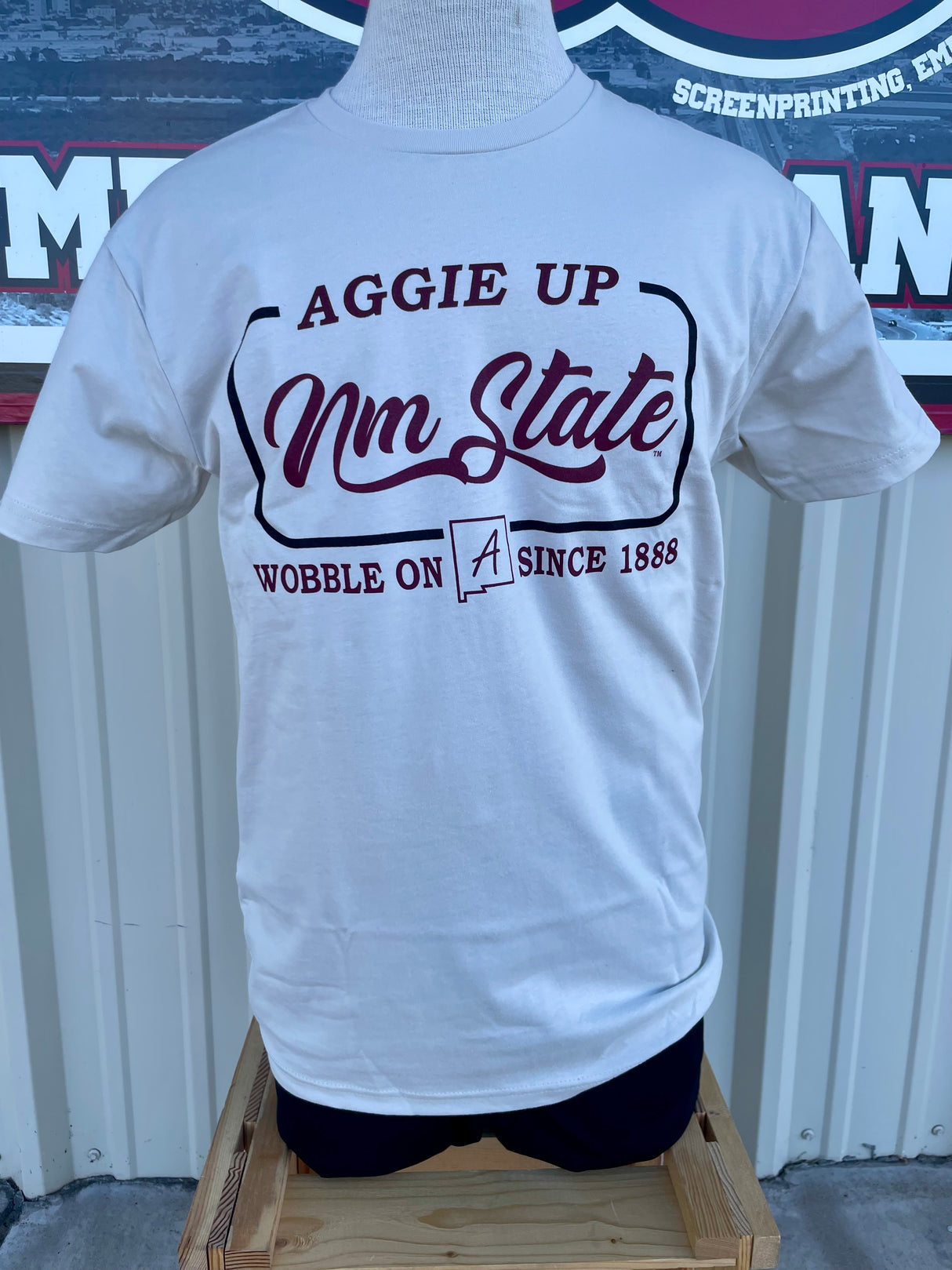 Aggie Up NM State Tee