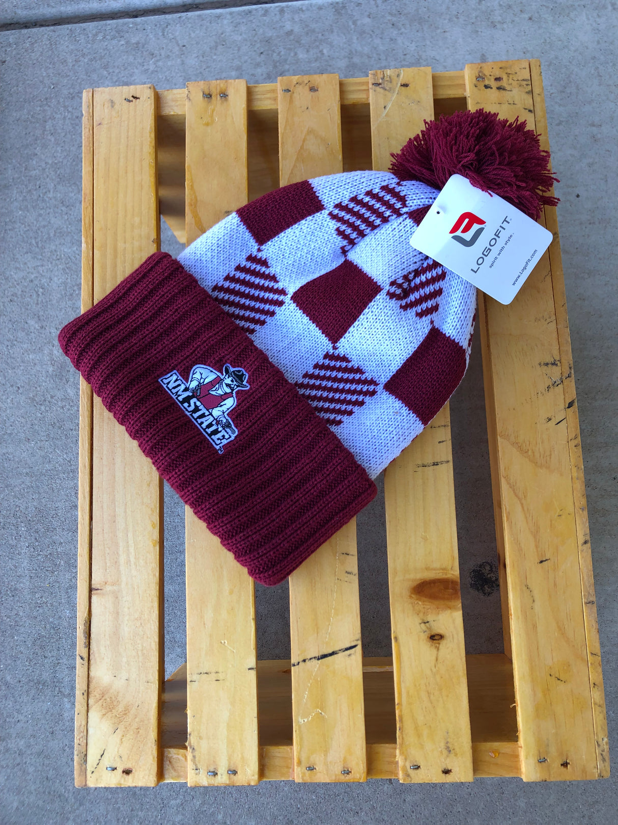 NM State Fleece Beanies