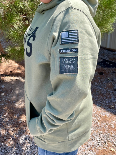 UA FREEDOM THYME FLEECE HOODIE