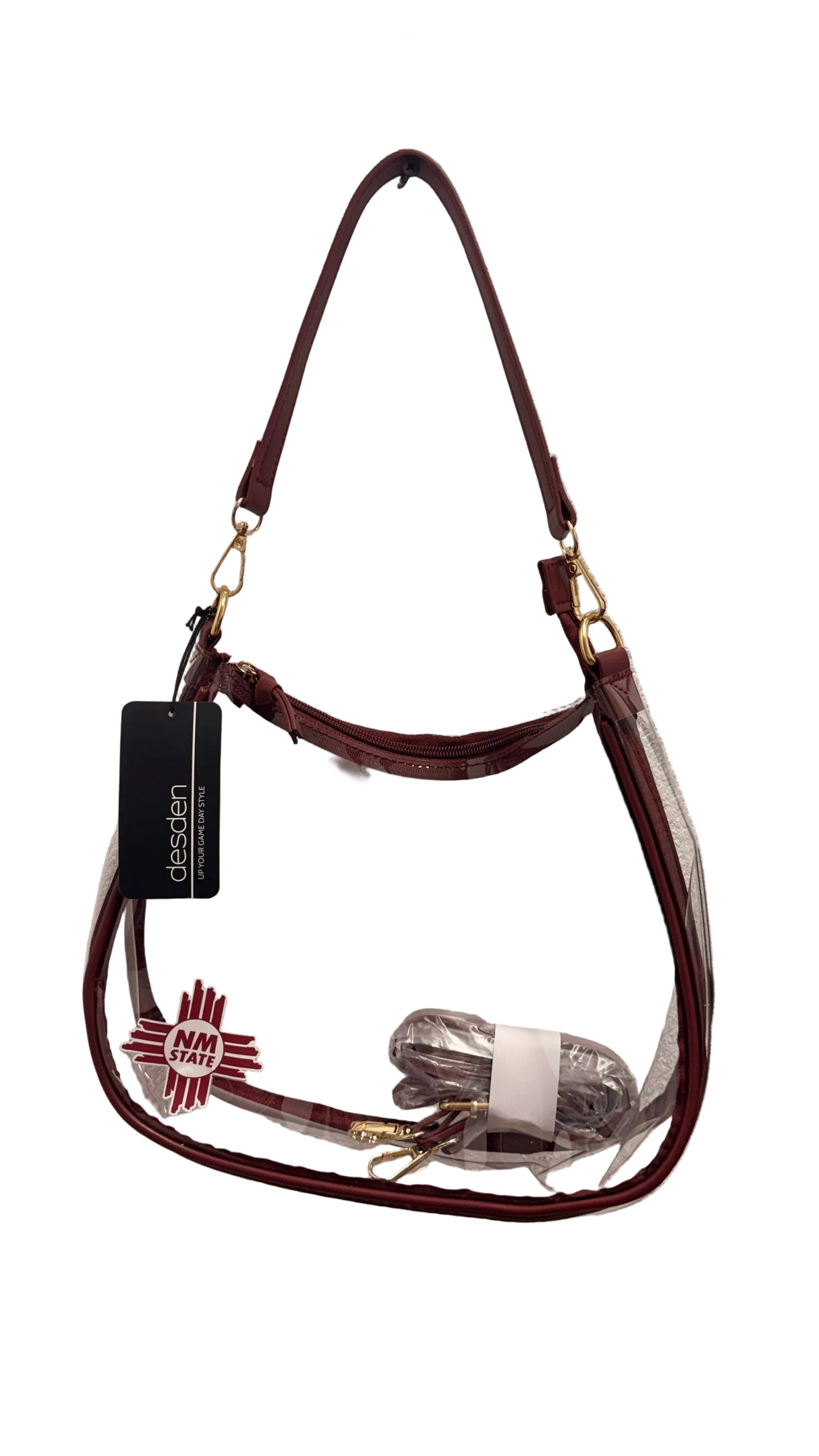 NM State Zia Clear Bag