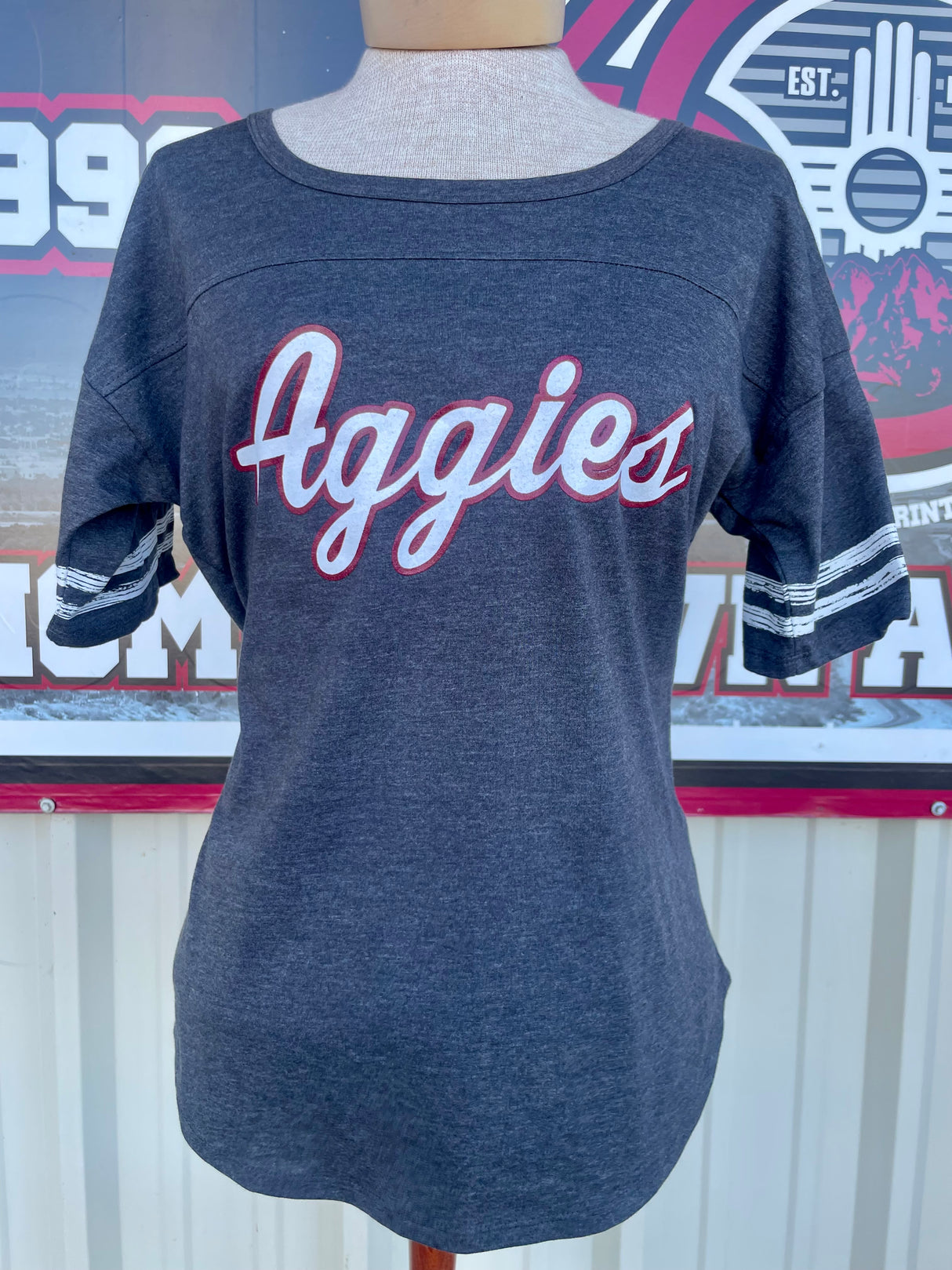 Women's Aggies Scorecard Tee