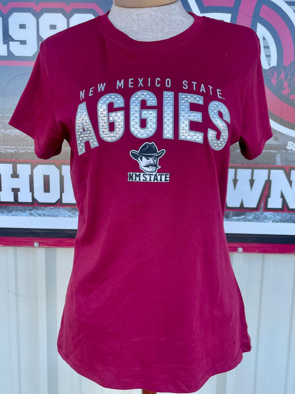 New Mexico State Aggie Women's Stadium Collection Tee