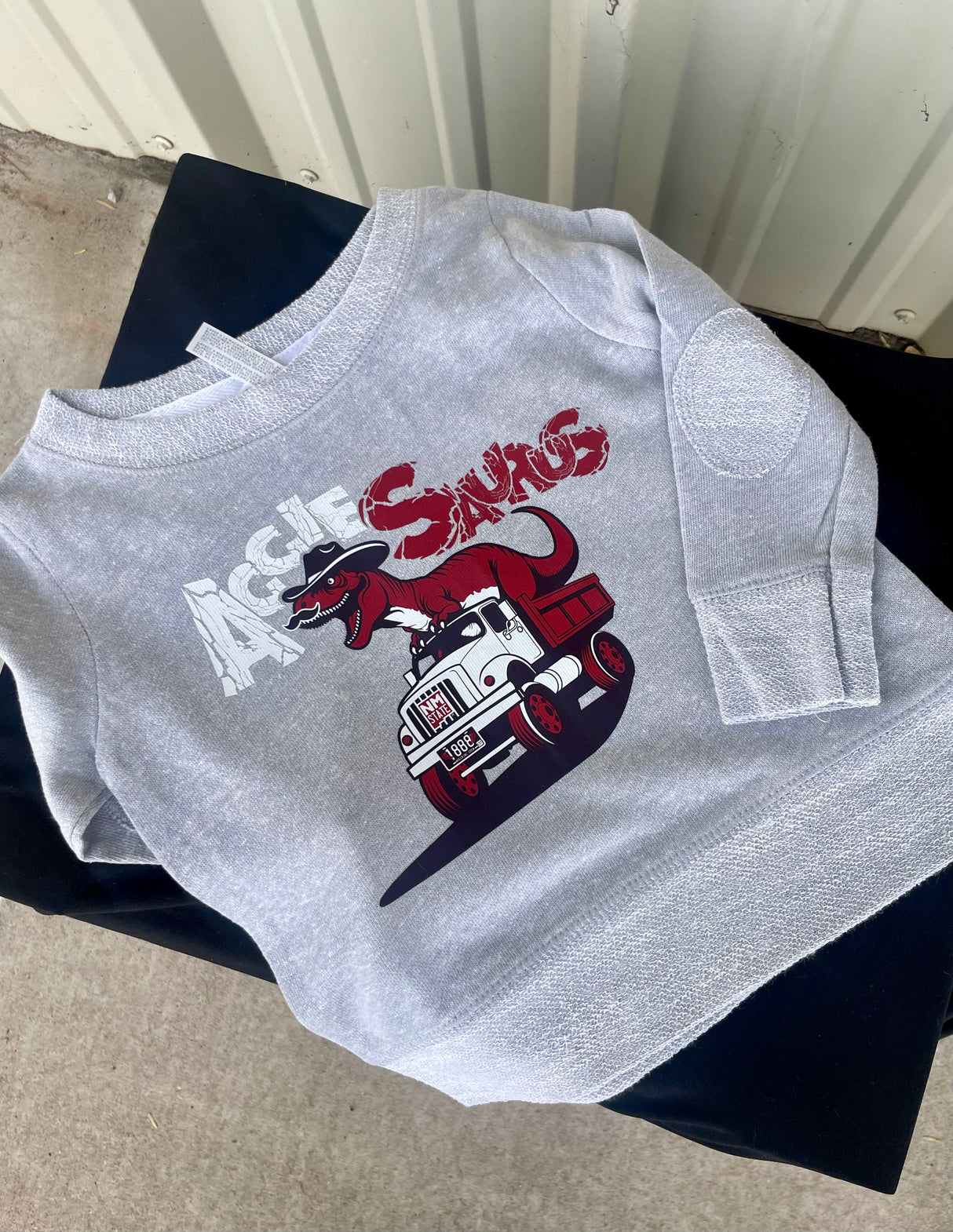 Aggie-Saurus Toddler Crewneck