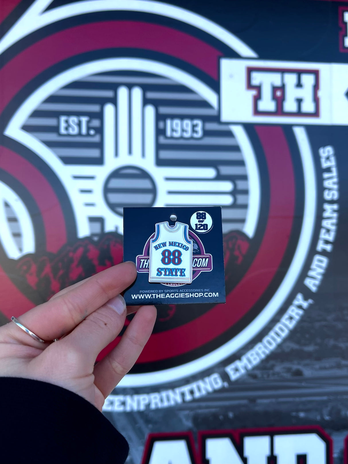 Retro Jersey Pin