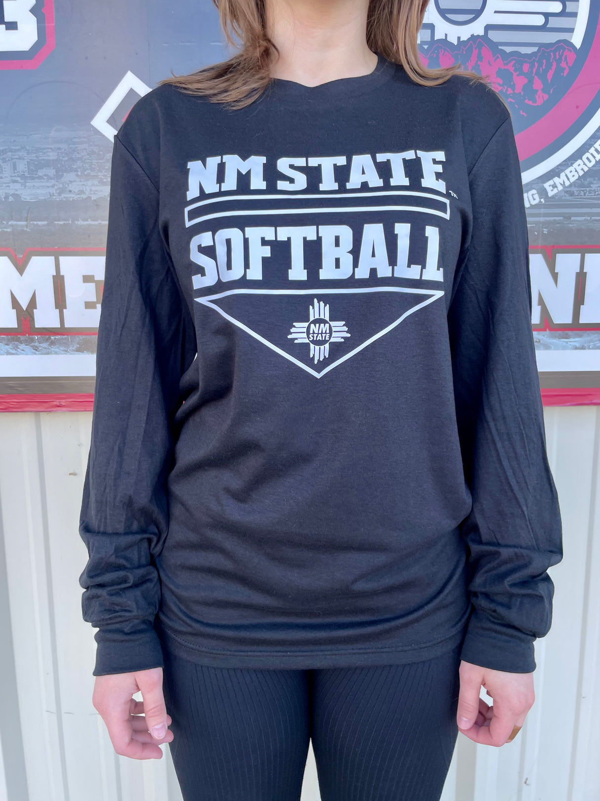 NM STATE SOFTBALL ZIA LONG SLEEVE