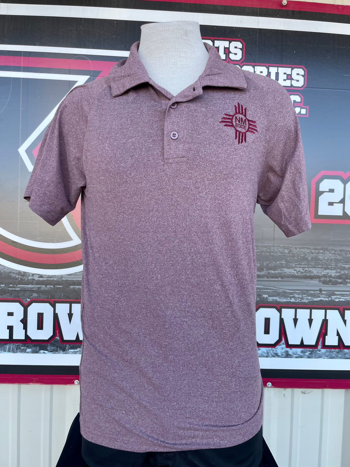 Men's NM State Zia Polo