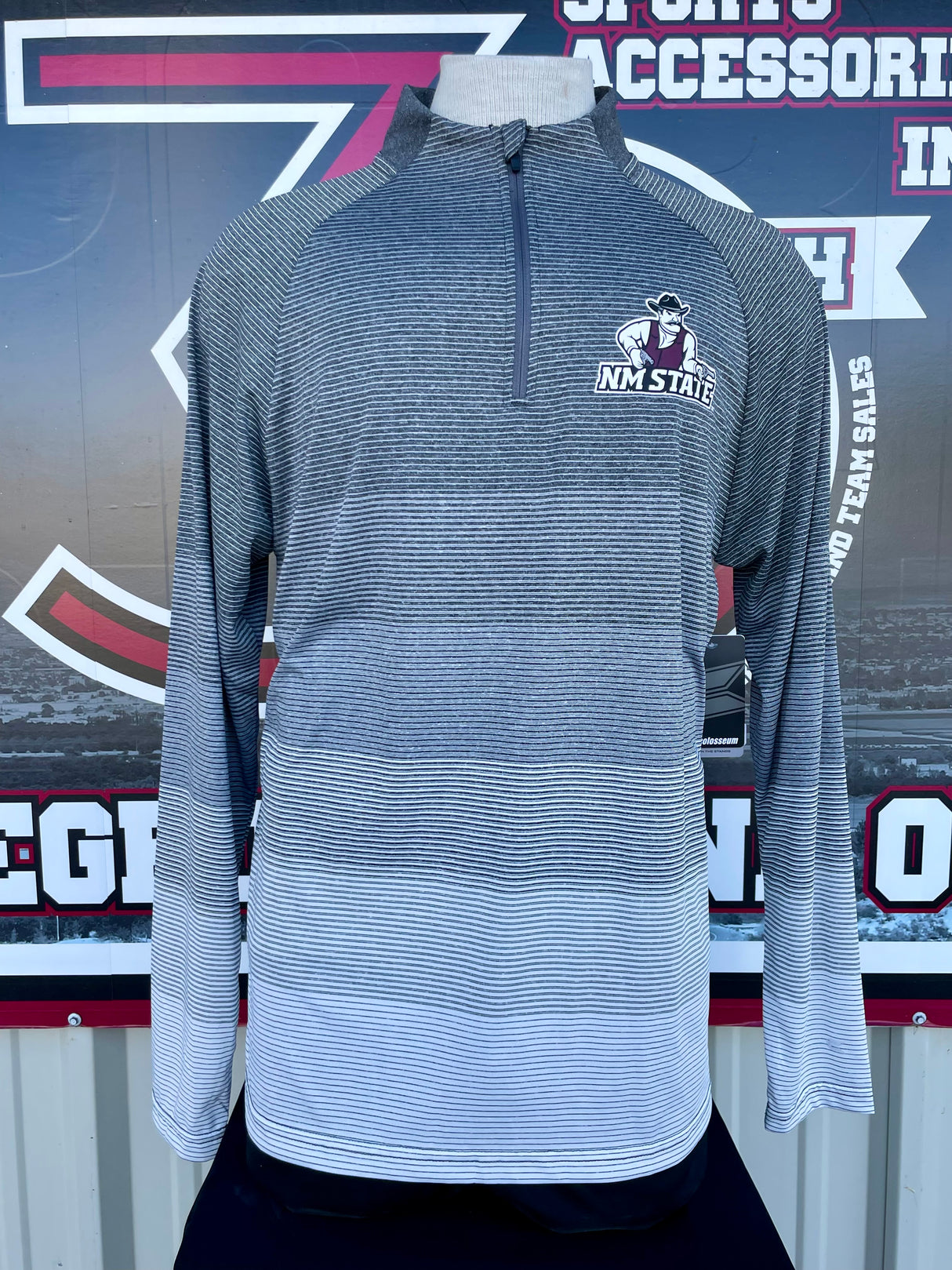 Striped Pistol Pete Mesh Wind Shirt