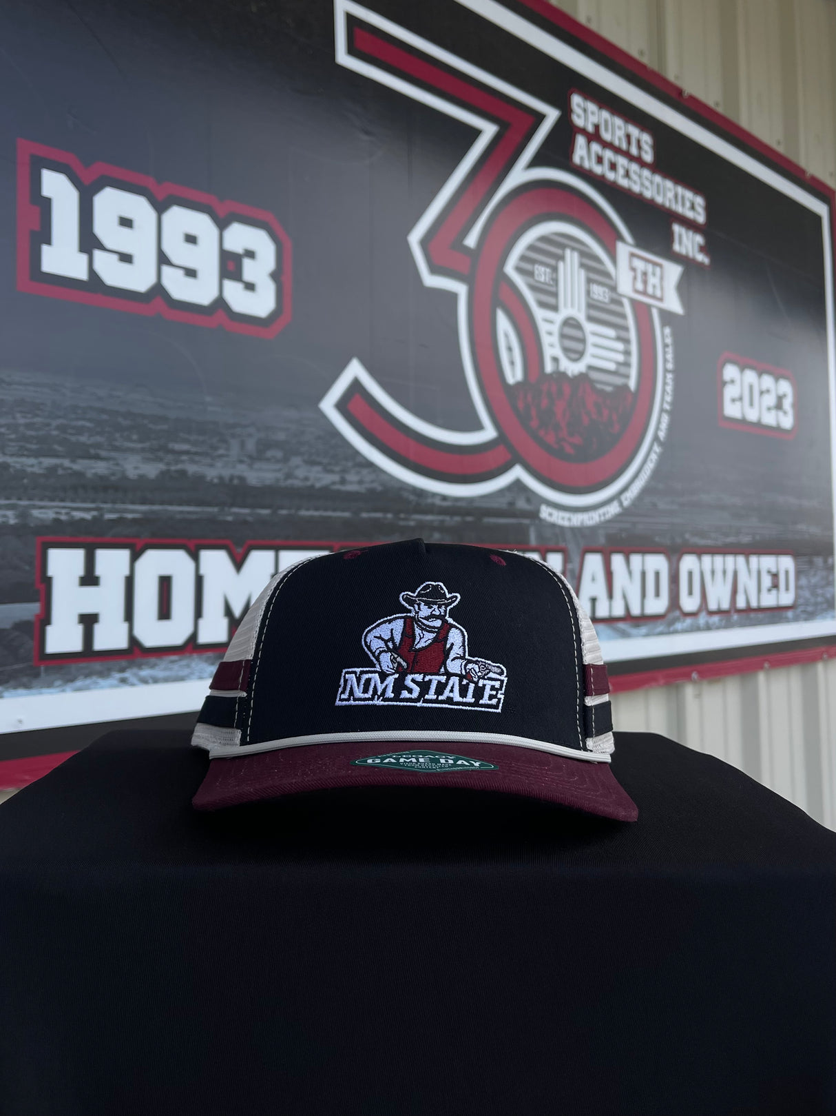 Side Bar 5 Panel NMSU Hat