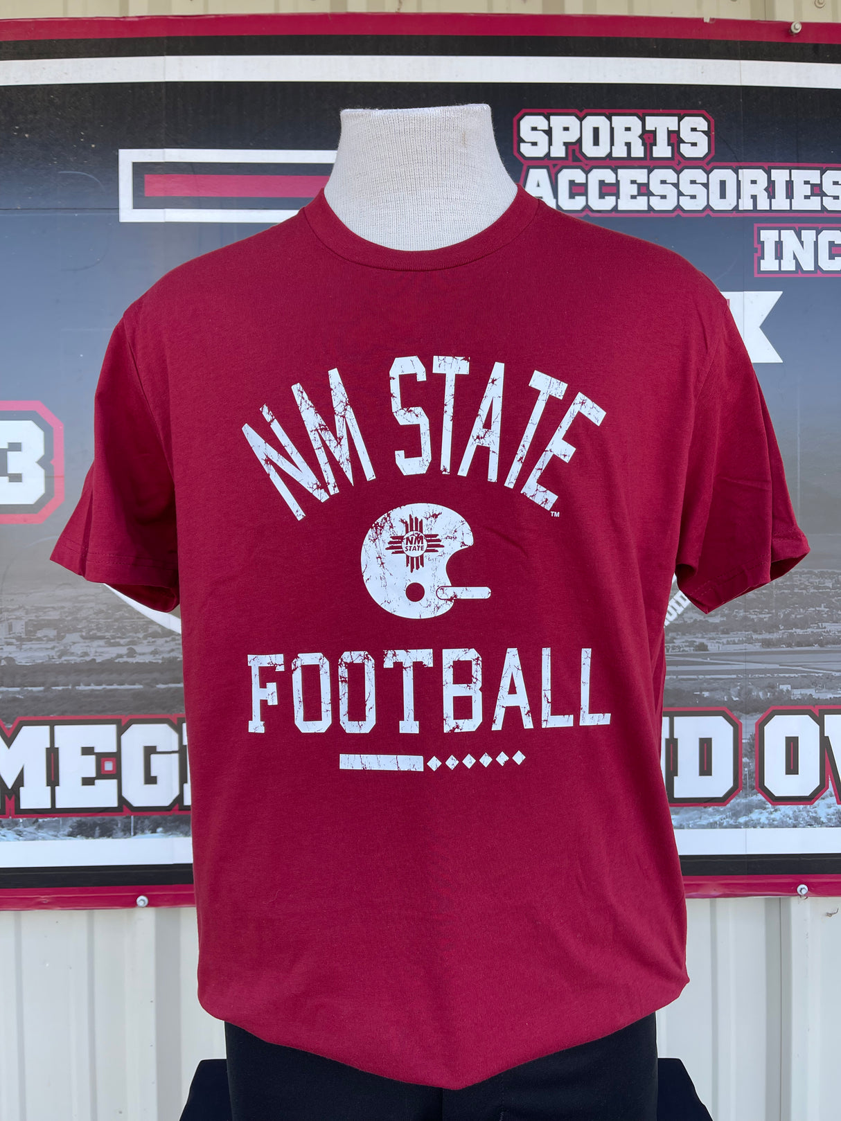 NM State Zia Helmet Tee