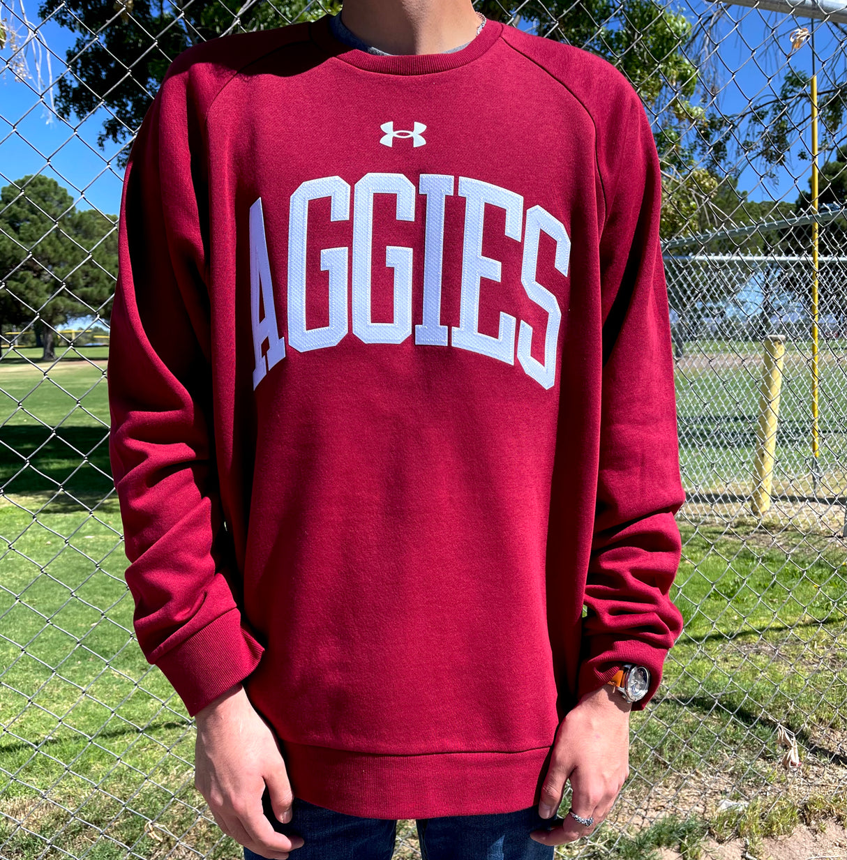 UA Men's All Day Aggies Crew