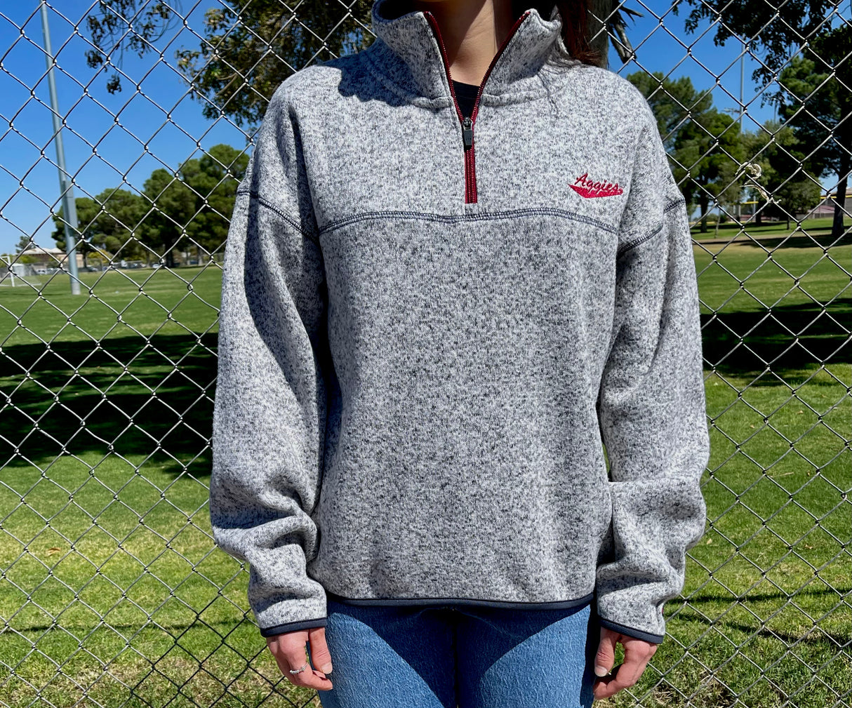 Women's Aggies Stadium Collection 1/4 zip