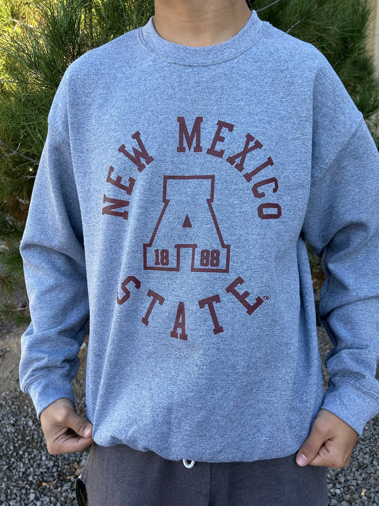 New Mexico State Big A Crewneck