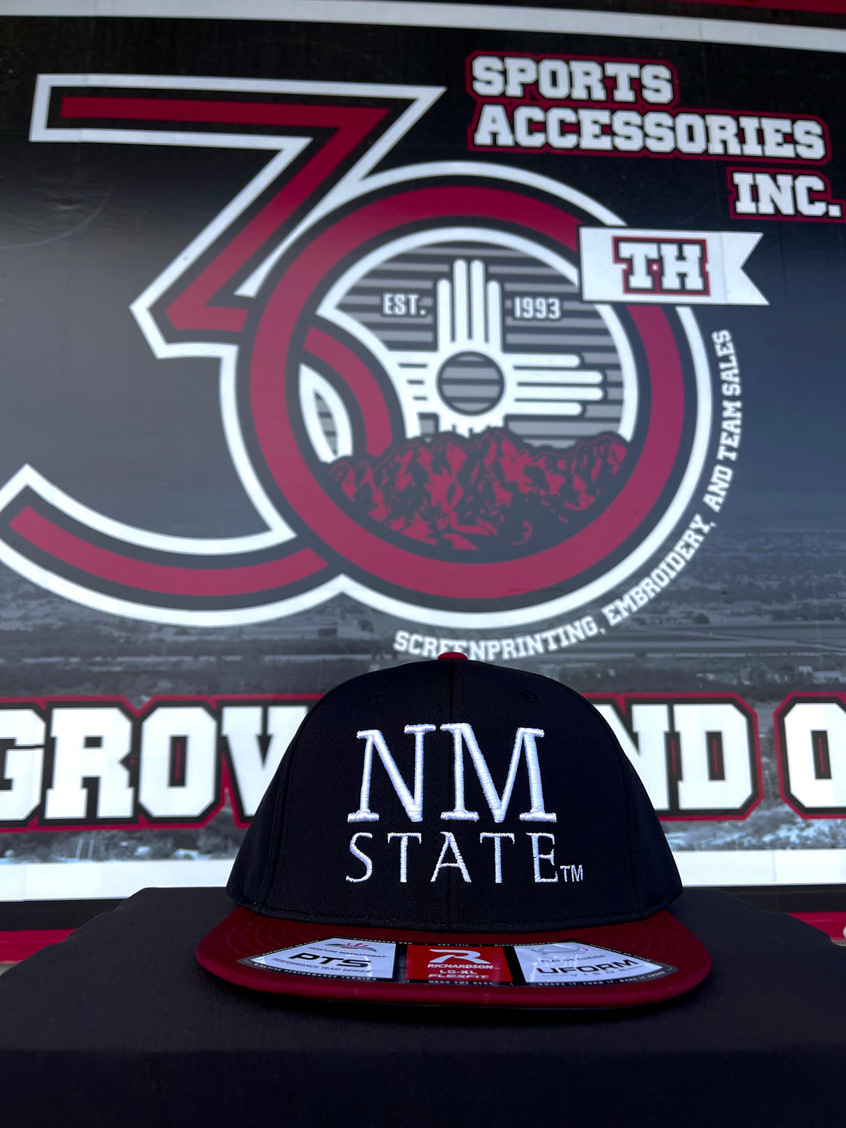 NM State Flexfit Cap